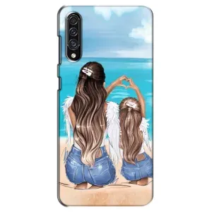 Чехол с печатью для Samsung Galaxy A30s (A307) - (Мама с ребенком) (AlphaPrint) (Мама с доченькой)