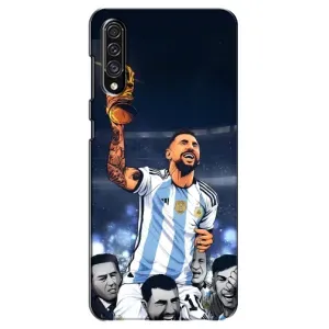 Чохли для Samsung Galaxy A30s (A307) (Leo чемпіон) (AlphaPrint) (Мессі з кубком)