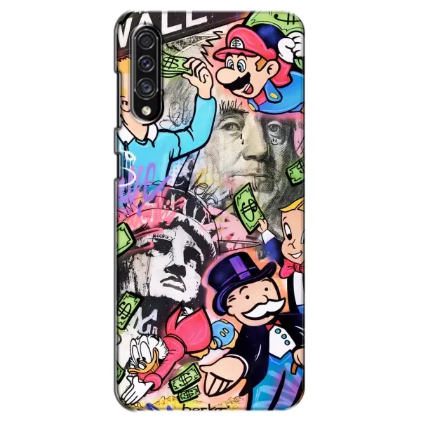 Чехол с принтом «Monopoly man» для Samsung Galaxy A30s (A307)