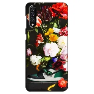 Брендновые Чехлы для Samsung Galaxy A30s (A307) - (PREMIUMPrint) (Nike цветы)