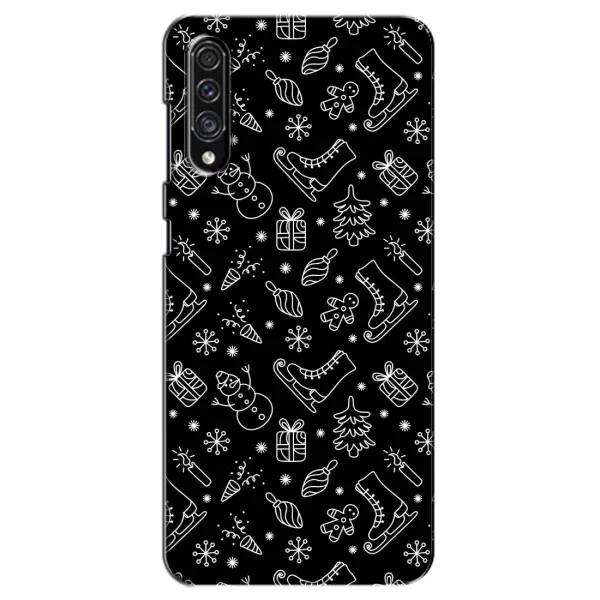 Чехол с принтом «Новогодний фон» для Samsung Galaxy A30s (A307) Чехол с принтом «Новогодний фон» для Samsung Galaxy A30s (A307)