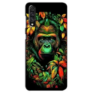 Чохол з принтом «Мавпа в квітах» для Samsung Galaxy A30s (A307)