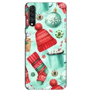 Новогодние Чехлы для Самсунг А30с (VPrint) (Одежда НГ)