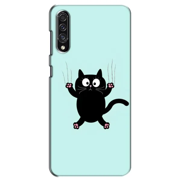 Чехол с принтом «Падающий кот» для Samsung Galaxy A30s (A307)
