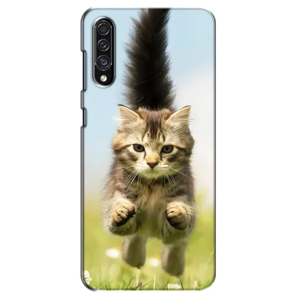 Чехол с принтом «Прыжок кота» для Samsung Galaxy A30s (A307)