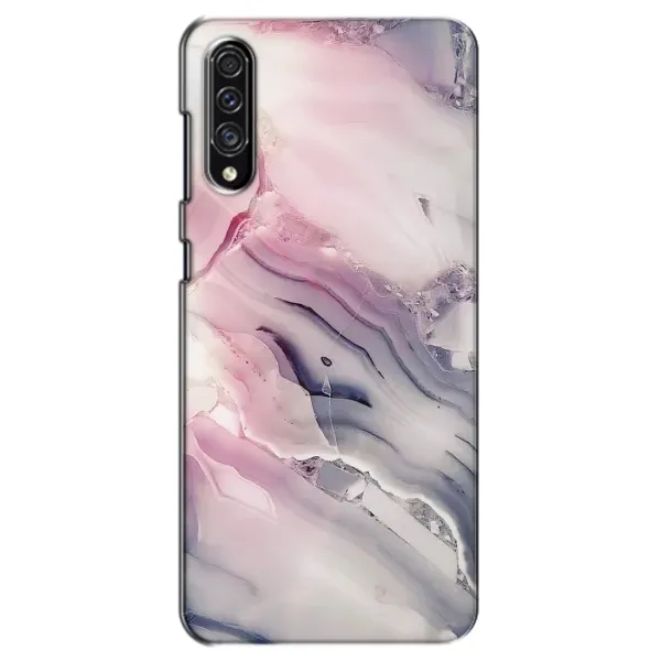 Чехол с принтом «Пурпурный Мрамор» для Samsung Galaxy A30s (A307)