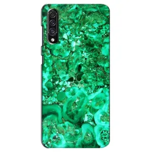 Мраморный чехол на Samsung Galaxy A30s (A307) (VPrint) (Салатный Мрамор)