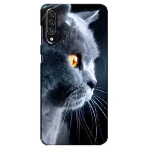 Чохли з Котиками для Samsung Galaxy A30s (A307) (VPrint) (Сірий Кіт)