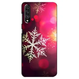 Новогодние Чехлы для Самсунг А30с (VPrint) (Снежинка)
