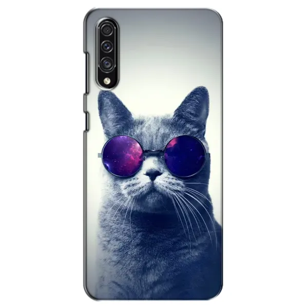Чехол с принтом «Стильный кот» для Samsung Galaxy A30s (A307)