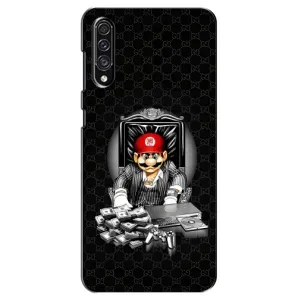 Чехлы с крутыми принтами для Samsung Galaxy A30s (A307) - (PREMIUMPrint) (Супер Марио)