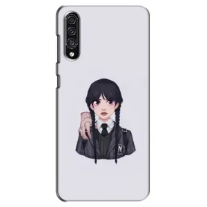 Чехлы Венсдей на Samsung Galaxy A30s (A307) Уэнсдей (AlphaPrint) (Уэнздей и Вещь)