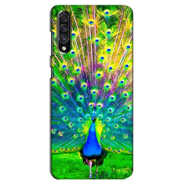 Чехол с принтом «Яркий Павлин» для Samsung Galaxy A30s (A307)