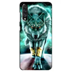 Защитные чехлы для Самсунг А30с (AlphaPrint) (ХИТ продаж) ВОЛК