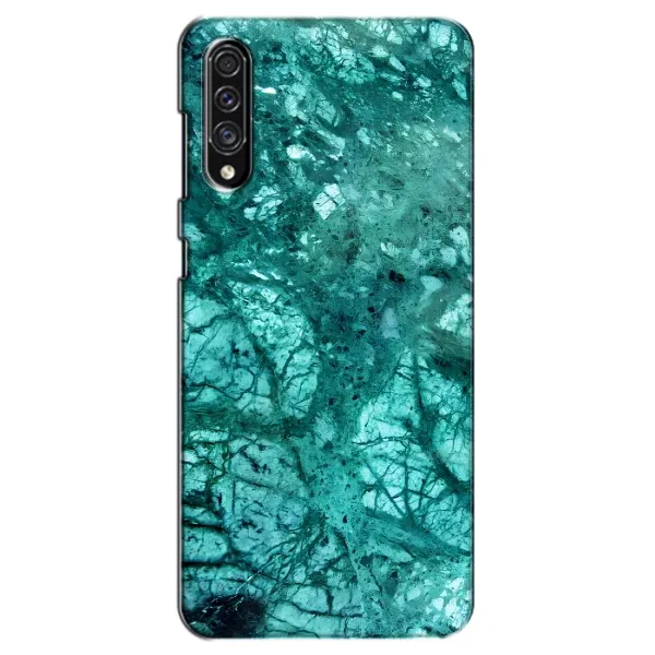 Чехол с принтом «Зеленый мрамор» для Samsung Galaxy A30s (A307)