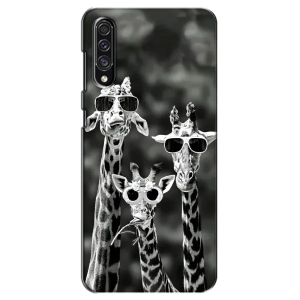 Чехол с принтом «Жирафы в очках» для Samsung Galaxy A30s (A307)