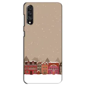 Новогодние, Праздничные Чехлы для Samsung Galaxy A30s (A307) - 2024 год (Зимний город)