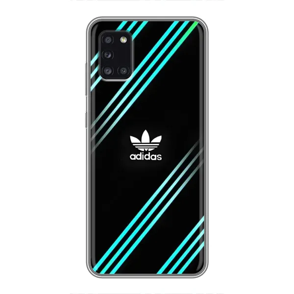 Чохол з принтом «Адідас з полосами» для Samsung Galaxy A31 (A315)