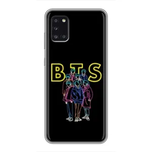 Чохли BTS для Samsung Galaxy A31 (A315) (AlphaPrint) (BTS стайл)