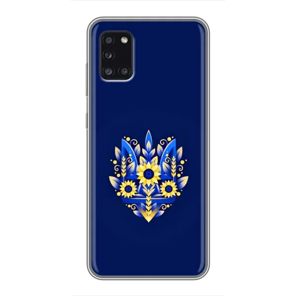 Чохол з принтом «Квітковий Герб» для Samsung Galaxy A31 (A315) Чохол з принтом «Квітковий Герб» для Samsung Galaxy A31 (A315)