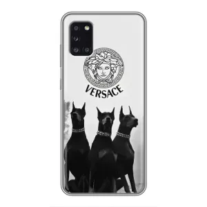 Чехлы VERSACE для Самсунг А31 (PREMIUMPrint) (Доберман Версаче)