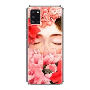 Чехлы (ART) Цветы на Samsung Galaxy A31 (A315) (VPrint) (Очі в квітах)
