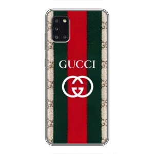 Чехлы ГУЧЧИ для Самсунг А31 (AlphaPrint) (Gucci дизайн)