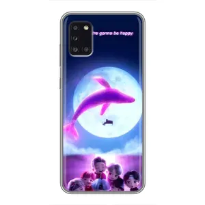 Чохли BTS для Samsung Galaxy A31 (A315) (AlphaPrint) (КИТ BTS)