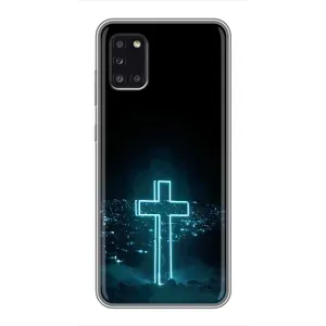 Християнські Чохли для Samsung Galaxy A31 (A315) (AlphaPrint) (Хрест і місто)