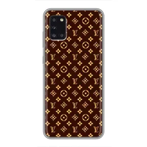 Чехлы Луи Витон для Samsung Galaxy A31 (A315) (AlphaPrint - LOUIS VUITTON) (лого LOUIS VUITTON)