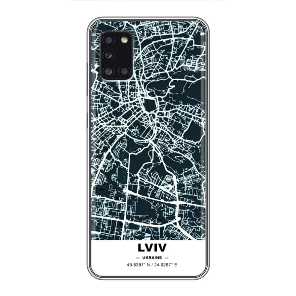 Чехол с принтом «Львов» для Samsung Galaxy A31 (A315)