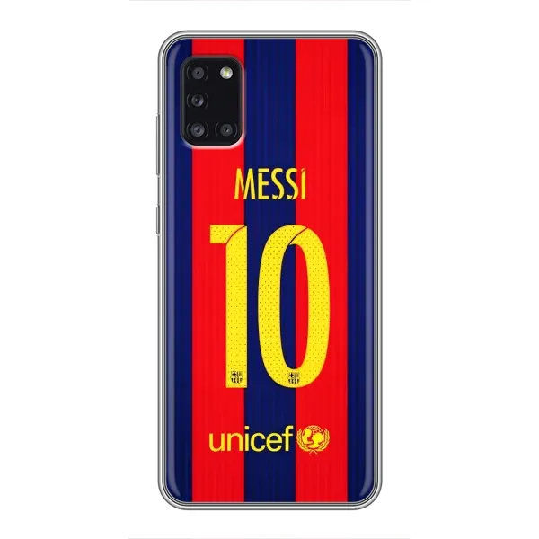 Чехол с принтом «Messi Barca 10» для Samsung Galaxy A31 (A315)