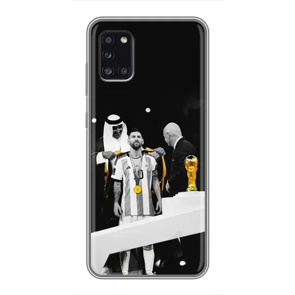 Чехол с принтом «Месси в накидке» для Samsung Galaxy A31 (A315) Чехол с принтом «Месси в накидке» для Samsung Galaxy A31 (A315)
