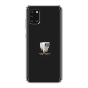 Чохол Майнкрафт на Samsung Galaxy A31 (A315) (AlphaPrint) Minecraft (Овечка Майнкрафт)