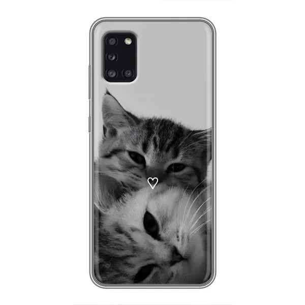 Чехол с принтом «Пара котов» для Samsung Galaxy A31 (A315) Чехол с принтом «Пара котов» для Samsung Galaxy A31 (A315)