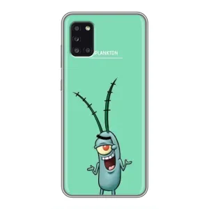 Чехол с принтом «Персонаж Планктон» для Samsung Galaxy A31 (A315)