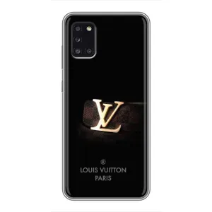 Чехлы Луи Витон для Samsung Galaxy A31 (A315) (AlphaPrint - LOUIS VUITTON) (ремешок LV)