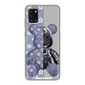 Крутые Чехлы Луи Виттон для Samsung Galaxy A31 (A315) (AlphaPrint) (Робот Мишка)