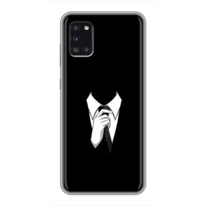 Чехол для Самсунг А31 - (AlphaPrint) с печатью (ТОП продаж) (Стиляга)