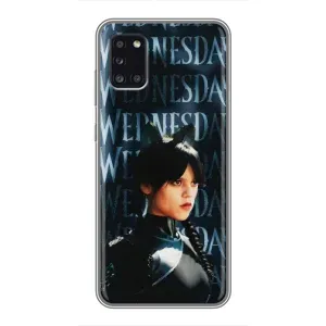 Чохли Венсдей на Samsung Galaxy A31 (A315) Уенсдей (AlphaPrint) (Венздей кішка)