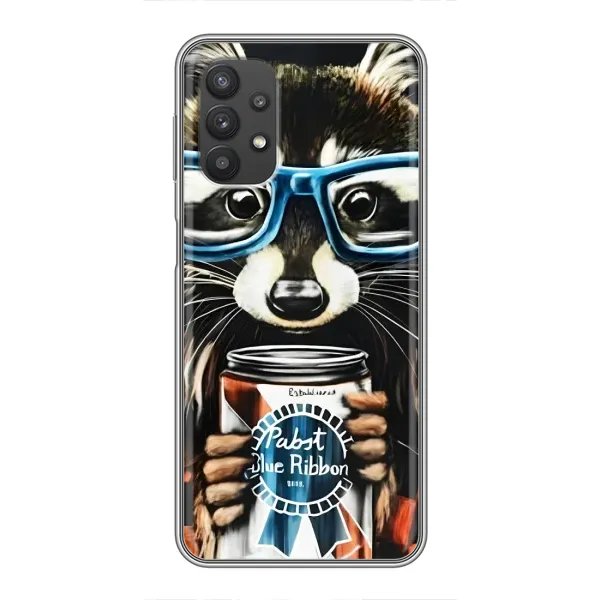 Чохол з принтом «Єнот з банкою» для Samsung Galaxy A32 (5G)
