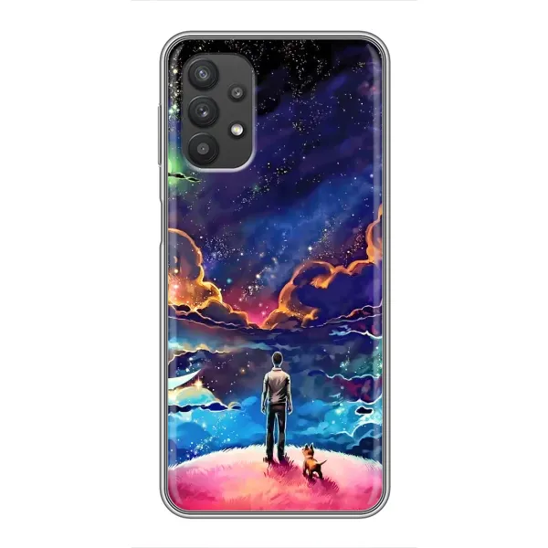 Чехол с принтом «Галактический вид» для Samsung Galaxy A32 (5G)