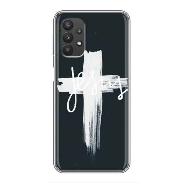 Чохол з принтом «Ісус» для Samsung Galaxy A32 (5G)