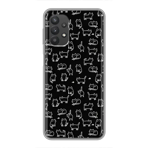 Чехол с принтом «Меленькие котики» для Samsung Galaxy A32 (5G)