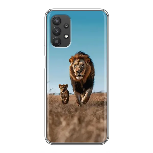 Чехол с принтом «Мусафа и Симба» для Samsung Galaxy A32 (5G)