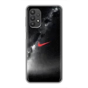 Чохол для Samsung Galaxy A32 (5G) - з принтом Найк (AlphaPrint) (Найк червоний)