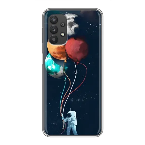 Чехол с принтом «Планеты шарики» для Samsung Galaxy A32 (5G)