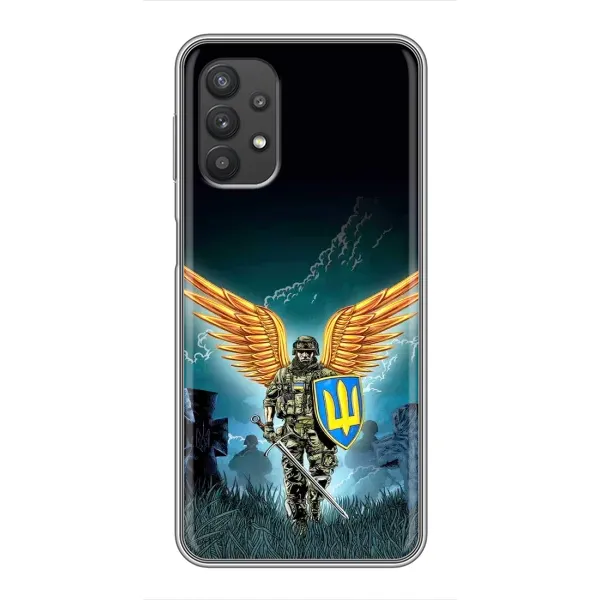 Чохол з принтом «Солдат ЗСУ» для Samsung Galaxy A32 (5G) Чохол з принтом «Солдат ЗСУ» для Samsung Galaxy A32 (5G)