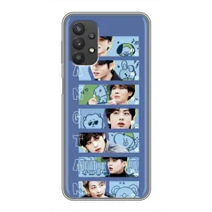 Чохли BTS для Samsung Galaxy A32 (AlphaPrint) (Bangtan)