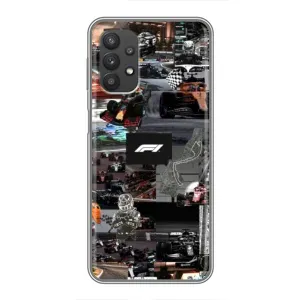 Чохол Формула1 на Samsung Galaxy A32 (Гоночний колаж Ф1)